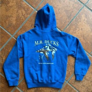 2012 M.R.Ducks Youth Medium Zip Up Hoodie